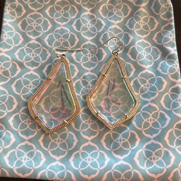 Kendra Scott Alexandra Earrings in Dichroic Glass - Picture 1 of 1